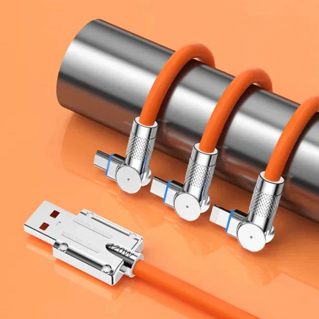 ⚡120W kabel pro rychlé nabíjení dat -