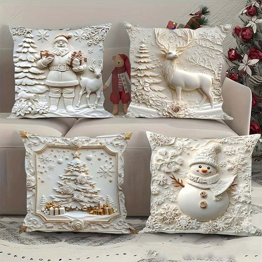 🎄Elegantní sváteční povlaky na polštáře