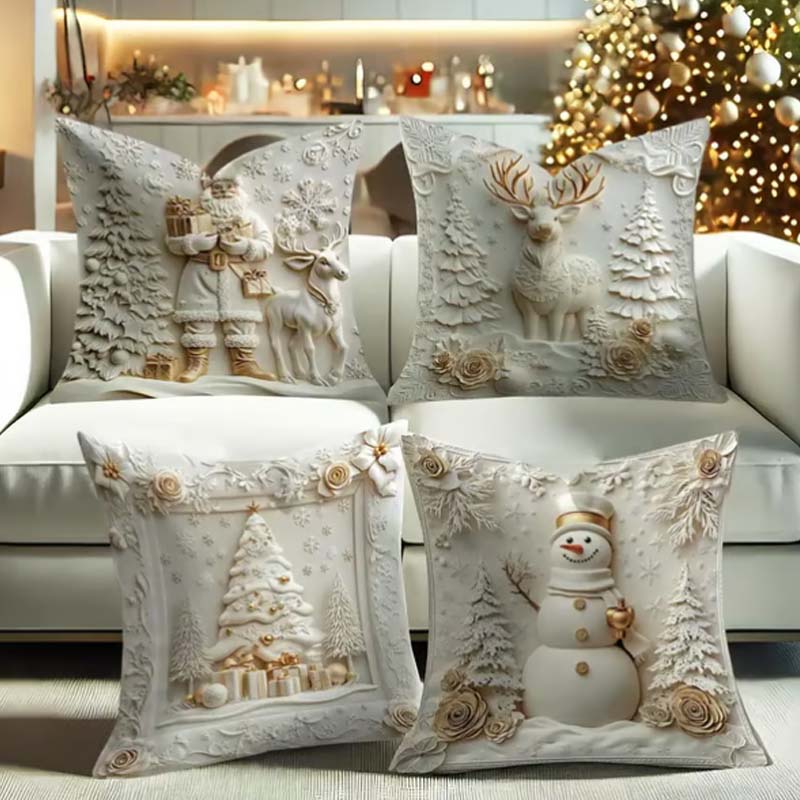 🎄Elegantní sváteční povlaky na polštáře