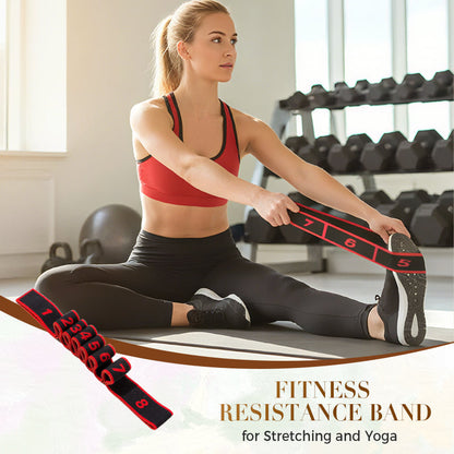 Fitness odporová guma pro strečink a jógu