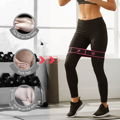 Fitness odporová guma pro strečink a jógu
