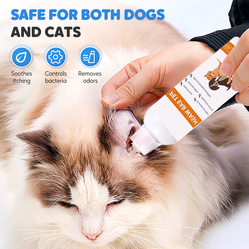 🐾 Čisticí ušní kapky pro psy a kočky – Něžná péče pro zdravá ouška!