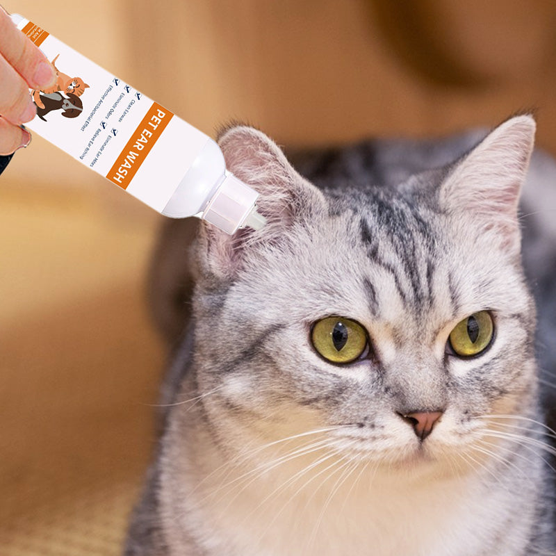 🐾 Čisticí ušní kapky pro psy a kočky – Něžná péče pro zdravá ouška!