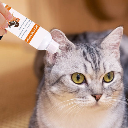 🐾 Čisticí ušní kapky pro psy a kočky – Něžná péče pro zdravá ouška!