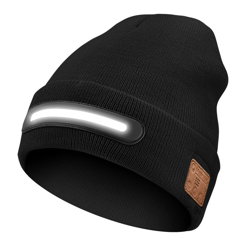 Nabíjitelná čepice s LED osvětlením a Bluetooth