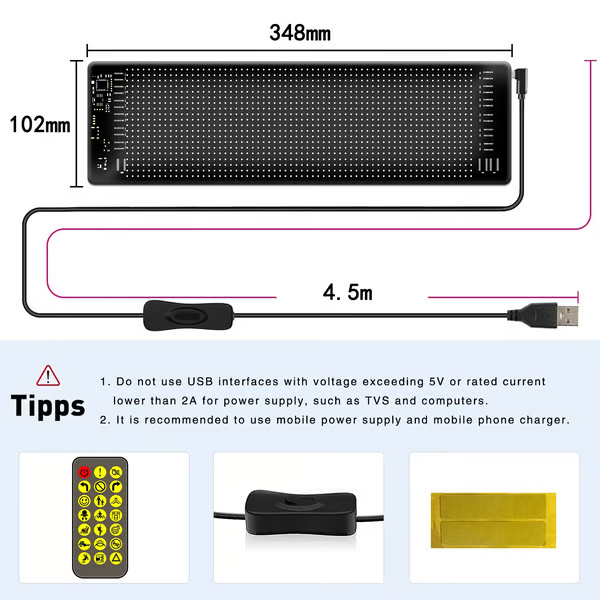 🔥🎁Barevná oční lampa Soft Screen pro okna automobilů