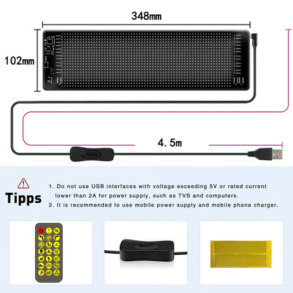 🔥🎁Barevná oční lampa Soft Screen pro okna automobilů