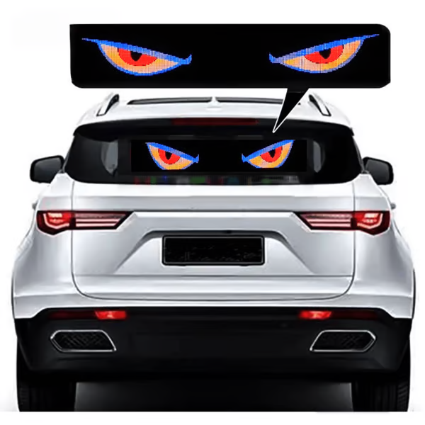 🔥🎁Barevná oční lampa Soft Screen pro okna automobilů