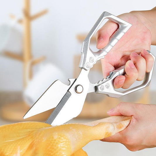 🔥 Časově omezená nabídka!🐓Multifunkční odolné kuchyňské nůžky
