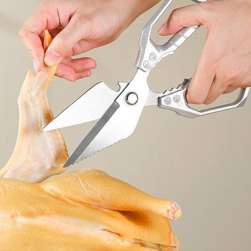 🔥 Časově omezená nabídka!🐓Multifunkční odolné kuchyňské nůžky