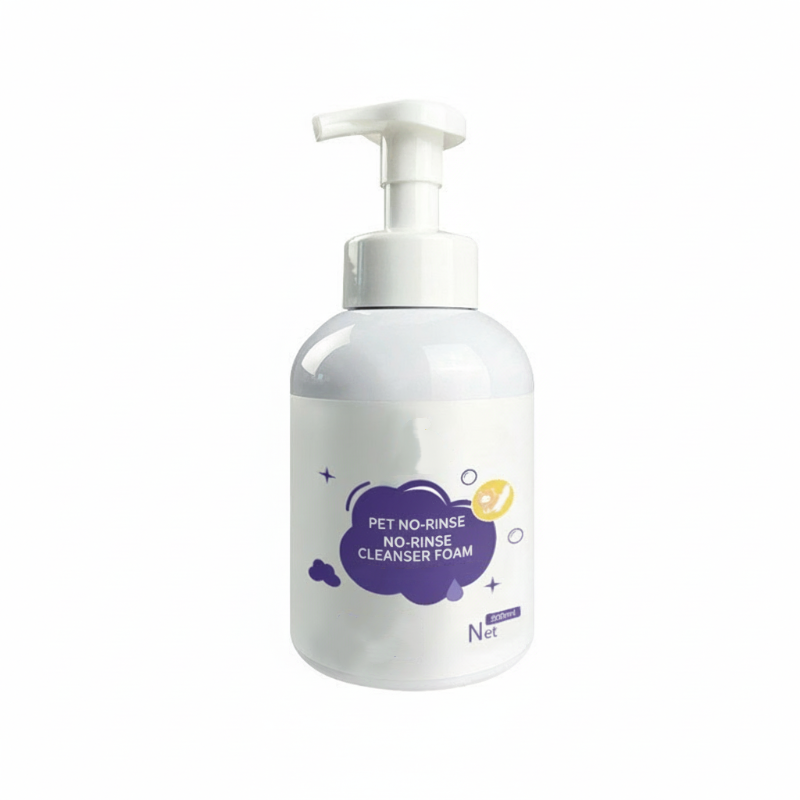 Deodorizační pěnový šampon pro domácí mazlíčky bez oplachování