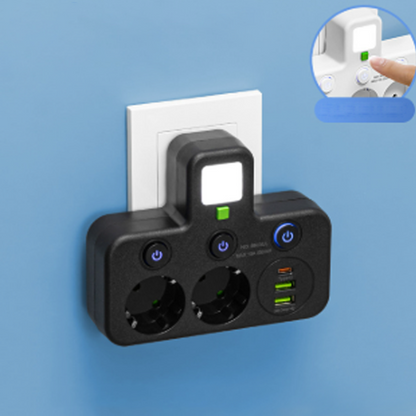 Chytrá prodlužovací šňůra s USB porty