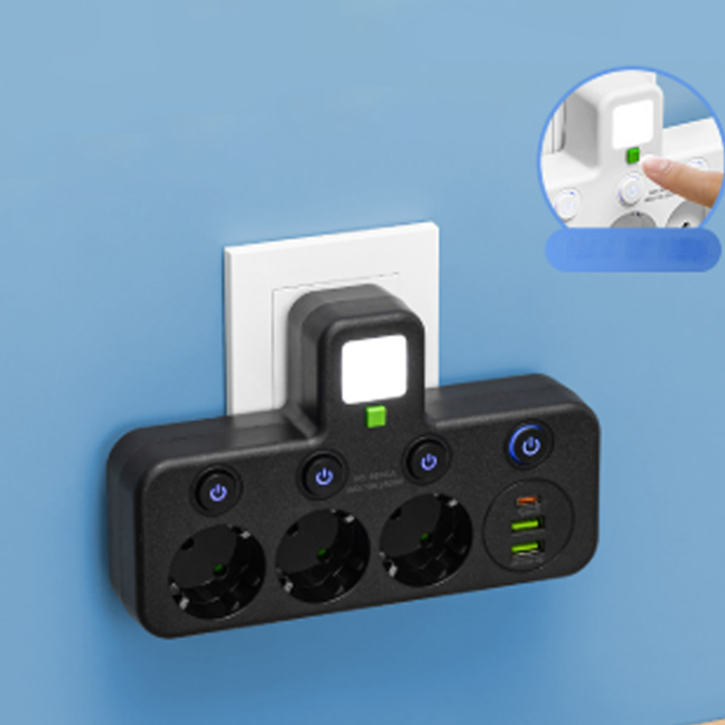 Chytrá prodlužovací šňůra s USB porty
