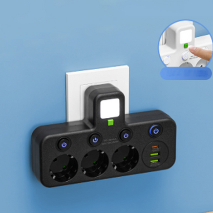Chytrá prodlužovací šňůra s USB porty