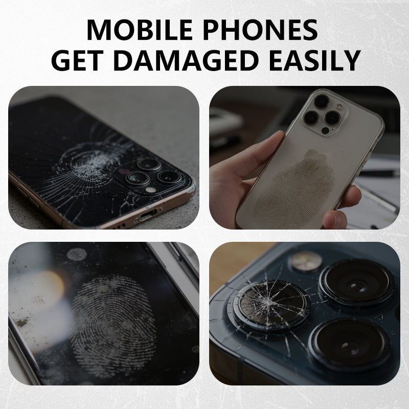Magnetické pouzdro na telefon proti otiskům prstů pro řadu 12-17