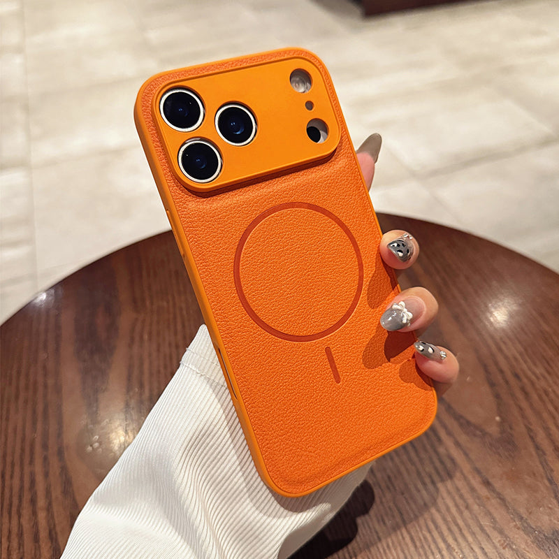 Magnetické pouzdro na telefon proti otiskům prstů pro řadu 12-17