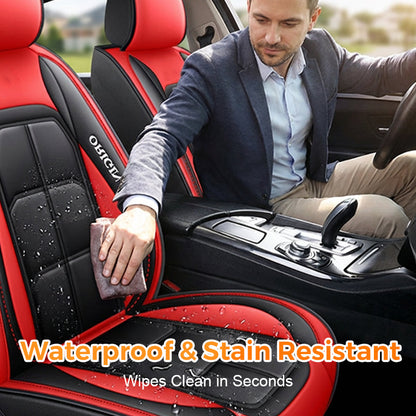 Celoroční kožený potah na sedadlo s úplným krytím