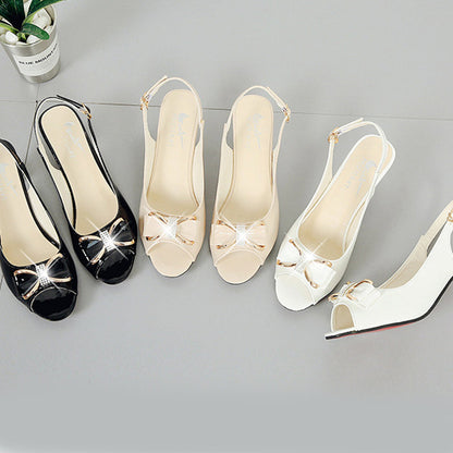 👠 Dámské Sandály se Zavazováním za Patou – Elegantní Model s Otevřenou Špičkou | Pohodlné & Stabilní – Ideální Na Léto 👡✨☀️