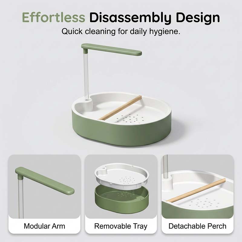 🦜 Elektrická Ptačí Lázeň – Se Sprchou | Automatická Koupel Pro Vaše Ptáky – Osvěžující & Bezpečná 🚿💧✨